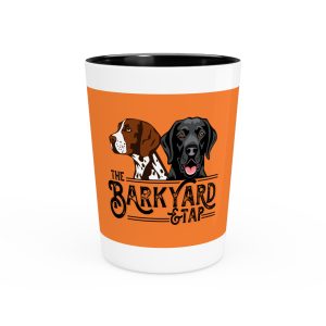 Barkyard & Tap Dog-Themed Shot Glass - Perfect for Pet Lovers