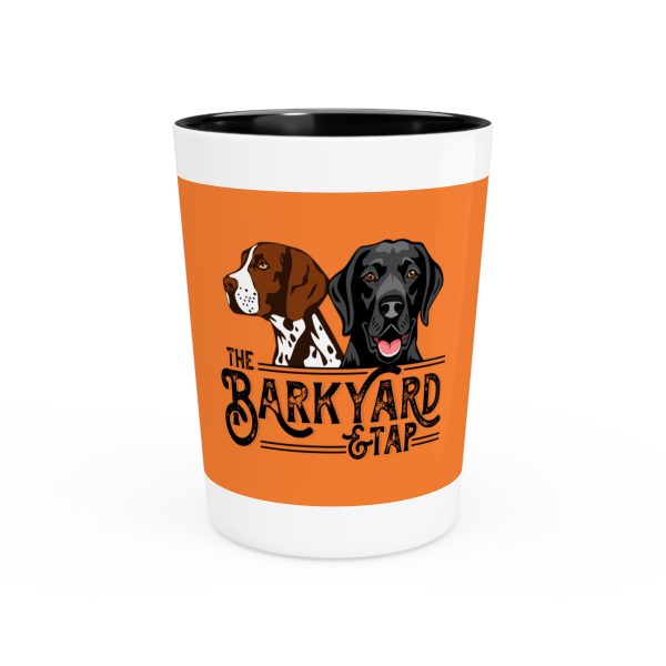 Barkyard & Tap Dog-Themed Shot Glass - Perfect for Pet Lovers