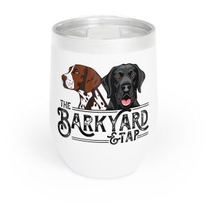 Pet Lover's Chill Wine Tumbler - Perfect for Dog Owners | The Barkyard & Tap Design