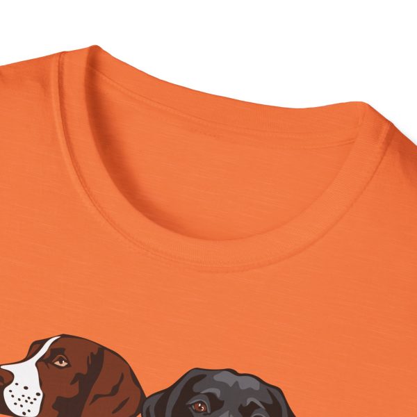 The Backyard Dogs Unisex Softstyle T-Shirt - Perfect for Pet Lovers - Image 3