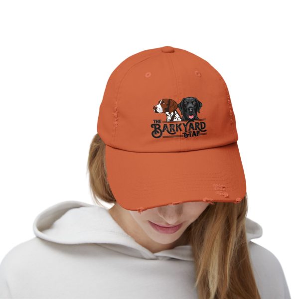 Unisex Distressed Cap - The Barkyard & Tap Dog Lover Hat - Image 4