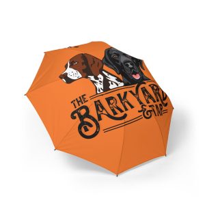 Dog Lovers Semi-Automatic Foldable Umbrella - Park Your Paws Design