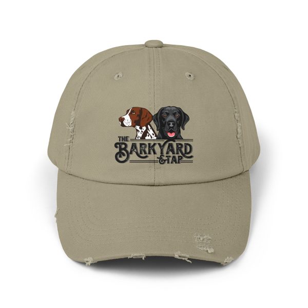 Unisex Distressed Cap - The Barkyard & Tap Dog Lover Hat - Image 5