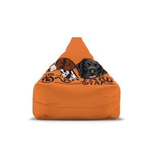 Cozy Dog Lover's Bean Bag Chair Cover - Stylish Pet Theme